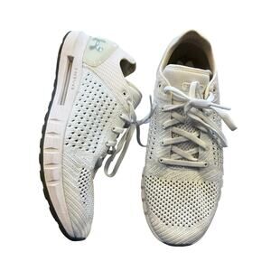 Under Armour Hover Sonic White & Ghost Gray Running Shoes Women's 9